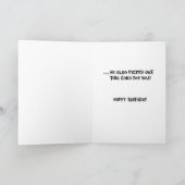 ソッおもしろいクサル誕生日 カード (内部)