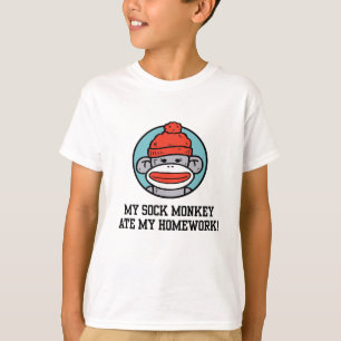 ソッおもしろいク猿 Tシャツ