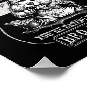 ソッおもしろいグのビーバーBbqもしそれはあなたのFのすべてではない ポスター (角)