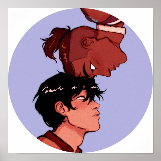 ソッカとズコヘッドボンク透明 ポスター (正面)