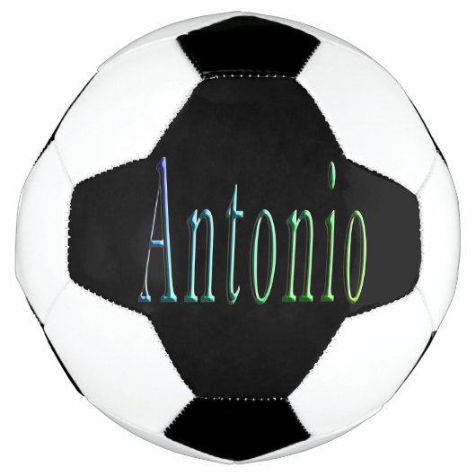 ソッカラフルセルボール・アントニオの名前 サッカーボール (正面)