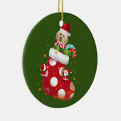 ソッキング付きゴルデンドル セラミックオーナメント (右)