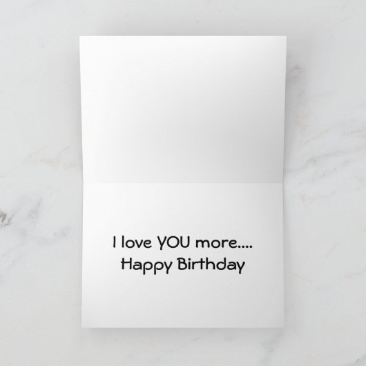 ソックよりもUを愛する誕生日 カード (内部)