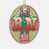 ソックサルカスタムRNナースオーナメント セラミックオーナメント (右)