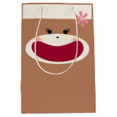 ソックサルスマイル(女の子) ミディアムペーパーバッグ (正面)