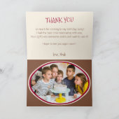 ソックサルスマイル(少年) サンキューカード (内部)