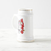 ソックサルナースTシャツとギフト ビールジョッキ (正面左)