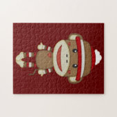 ソックサルレトロファミリーおもしろいゲーム ジグソーパズル (横)