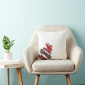 ソックサル顔デザイン装飾用クッションホームデコール クッション (椅子)