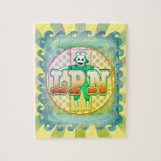 ソックサルLPNナース ジグソーパズル (縦)
