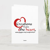 ソックスのパペットおもしろい カード (裏面)