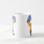 ソックスの子猫のマグ コーヒーマグカップ (中央)