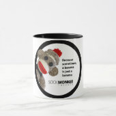 ソックスのMonkeeのセラピー-バナナのマグ マグカップ (中央)