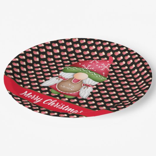 ソックスカスタマイズ格言カラーと文字 ペーパープレート (アングル)