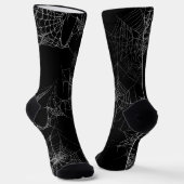 ソックスハロウィーンくもの巣スパイダー ソックス (傾斜あり)