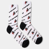 ソックスパーソナライズされたフットボールHAMbyWG ソックス (右)