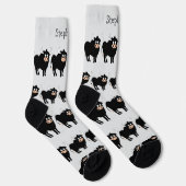 ソックスブラックブルデザイン ソックス (右)