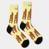 ソックスレッドリスデザイン ソックス (右)