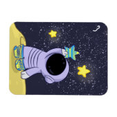 ソックス入りフレキシブル写真磁石宇宙飛行士違う マグネット (横)