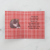 ソックス猫のバースデーカード…-大事な行事 カード (内部)