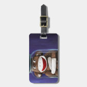 ソックス猿との幼年期の維持 ラゲッジタグ (正面縦)