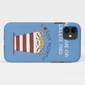 ソックス猿のやっとそこにiPhone 5の場合 Case-Mate iPhoneケース (裏面(横))