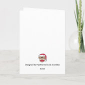 ソックス猿のクリスマスカード シーズンカード (裏面)