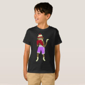 ソックス猿のボクサー Tシャツ (正面フル)