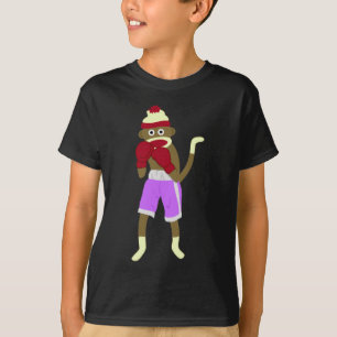 ソックス猿のボクサー Tシャツ