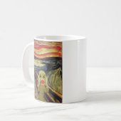 ソックス猿の叫びのマグ コーヒーマグカップ (正面左)