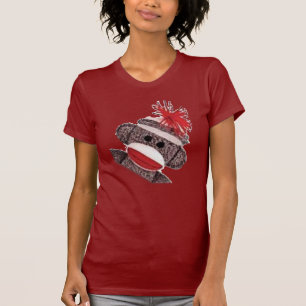 ソックス猿の商品プロダクトギフト Tシャツ