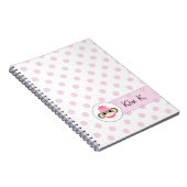 ソックス猿の専門店によるかわいいノート ノートブック (右側)