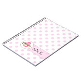 ソックス猿の専門店によるかわいいノート ノートブック (左側)