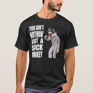 ソックス猿の暗闇のTシャツ Tシャツ