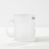 ソックス猿の未来のナースのTシャツおよびギフト フロストグラスマグカップ (左)