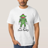 ソックス猿のTシャツOhええ! Tシャツ (正面)