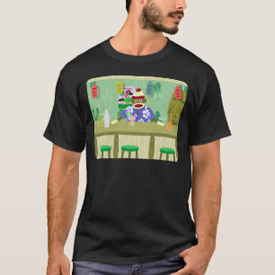 ソックス猿のTikiのバー Tシャツ