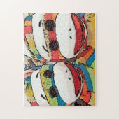 ソックス猿パズル ジグソーパズル (縦)