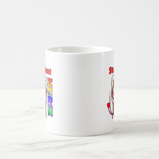 ソックス猿学生ナース コーヒーマグカップ (中央)