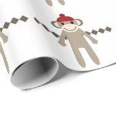 ソックス猿 ラッピングペーパー (ロールコーナー)