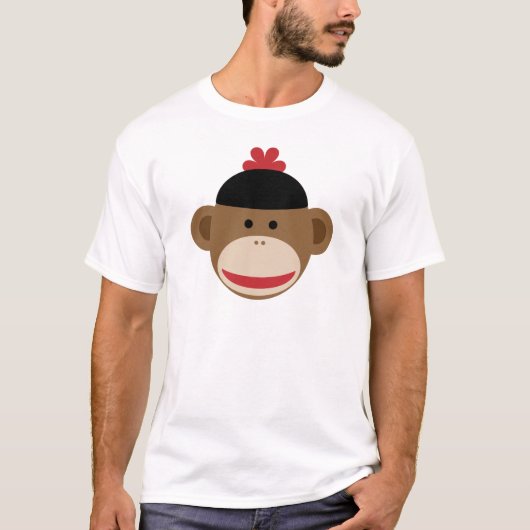 ソックス猿 Tシャツ (正面)