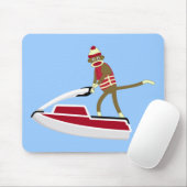 ソックス猿Jetski マウスパッド (マウス)