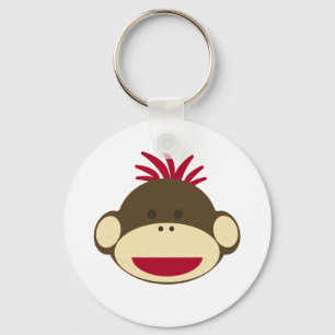 ソックス猿Keychain キーホルダー