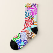 ソックス-キャンデーのコラージュ ソックス (左外側)