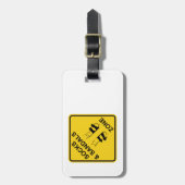 ソックス&サンダルズゾーン ラゲッジタグ (正面縦)