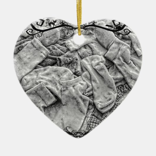 ソックス セラミックオーナメント (正面)