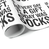 ソックス ラッピングペーパー (ロールコーナー)