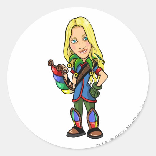 ソックタスティックROOアイランドスタッフプレーヤー ラウンドシール (正面)