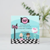 ソックホップレトロパーティー 招待状 (スタンド正面)