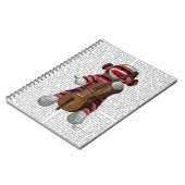 ソックモンキーとチェロ ノートブック (左側)